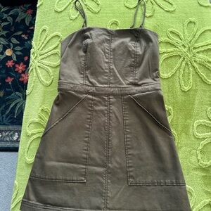 Urban Outfitters Olive Mini Dress